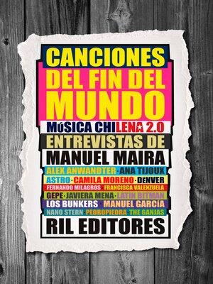 cover image of Canciones del fin del mundo